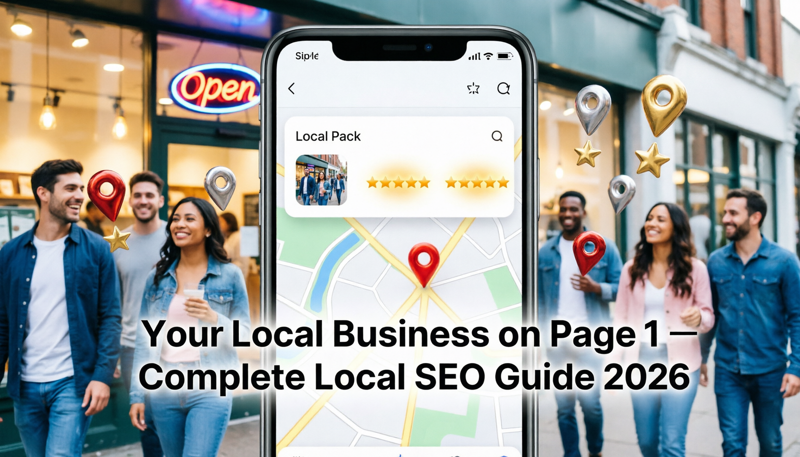 Local SEO Guide 2026:Business Rank Google Maps Local Search