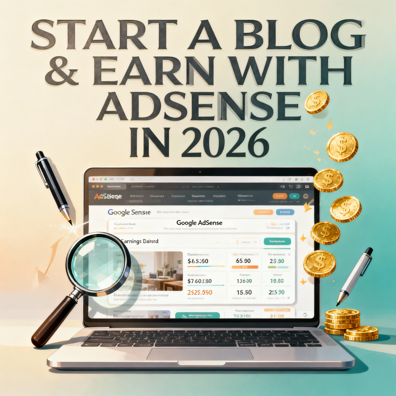 Start Blog in 2026 Get Google AdSense Approved|Supportmkit