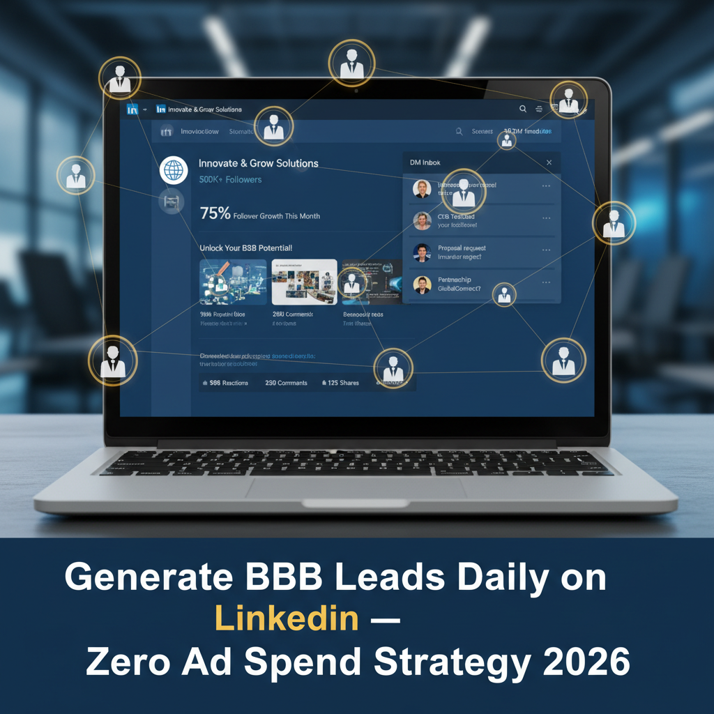 LinkedIn Marketing for B2B: Leads Consistently Without Ads