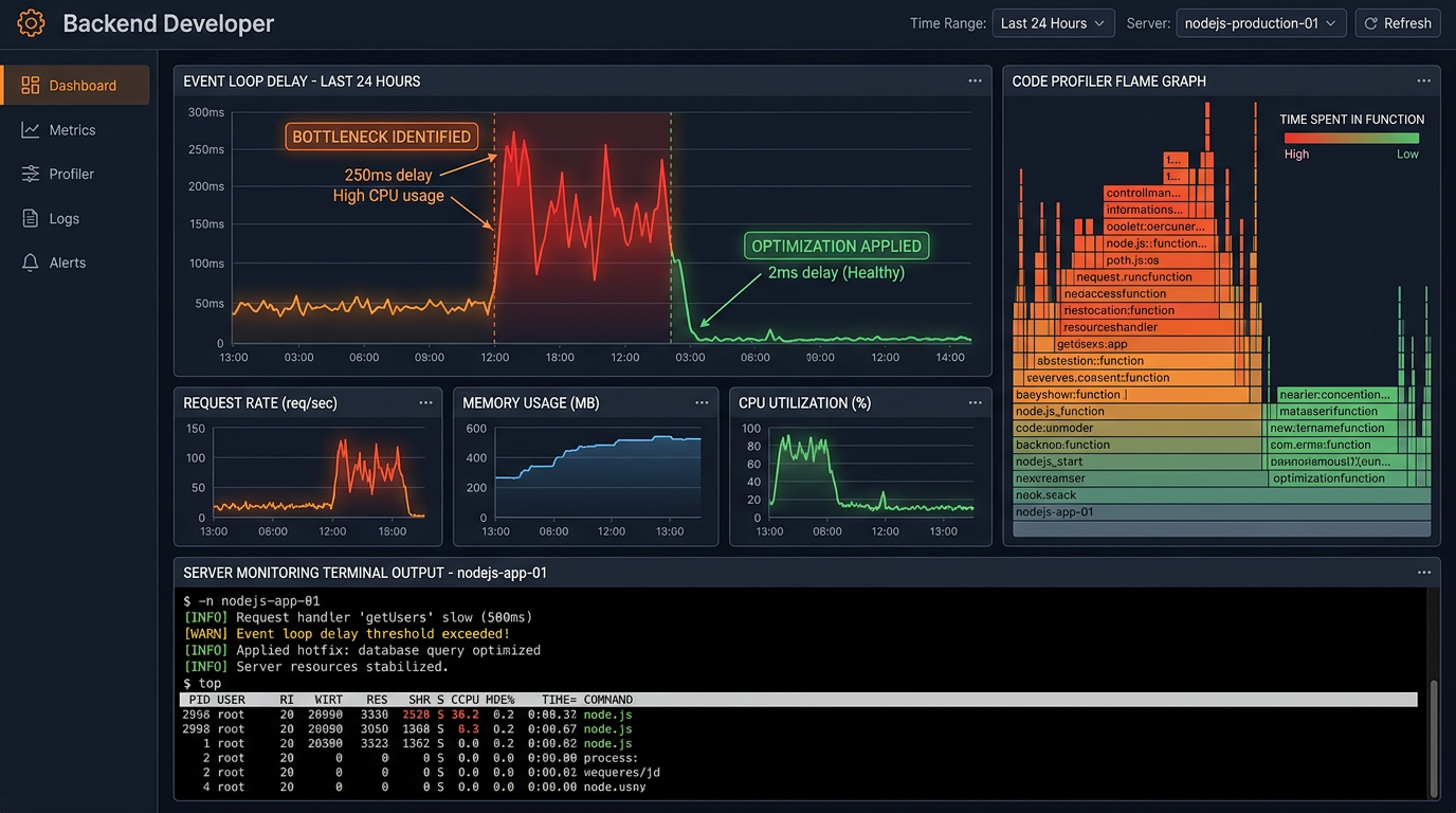 Node.js App Running Slow? How toFix Performance Bottlenecks