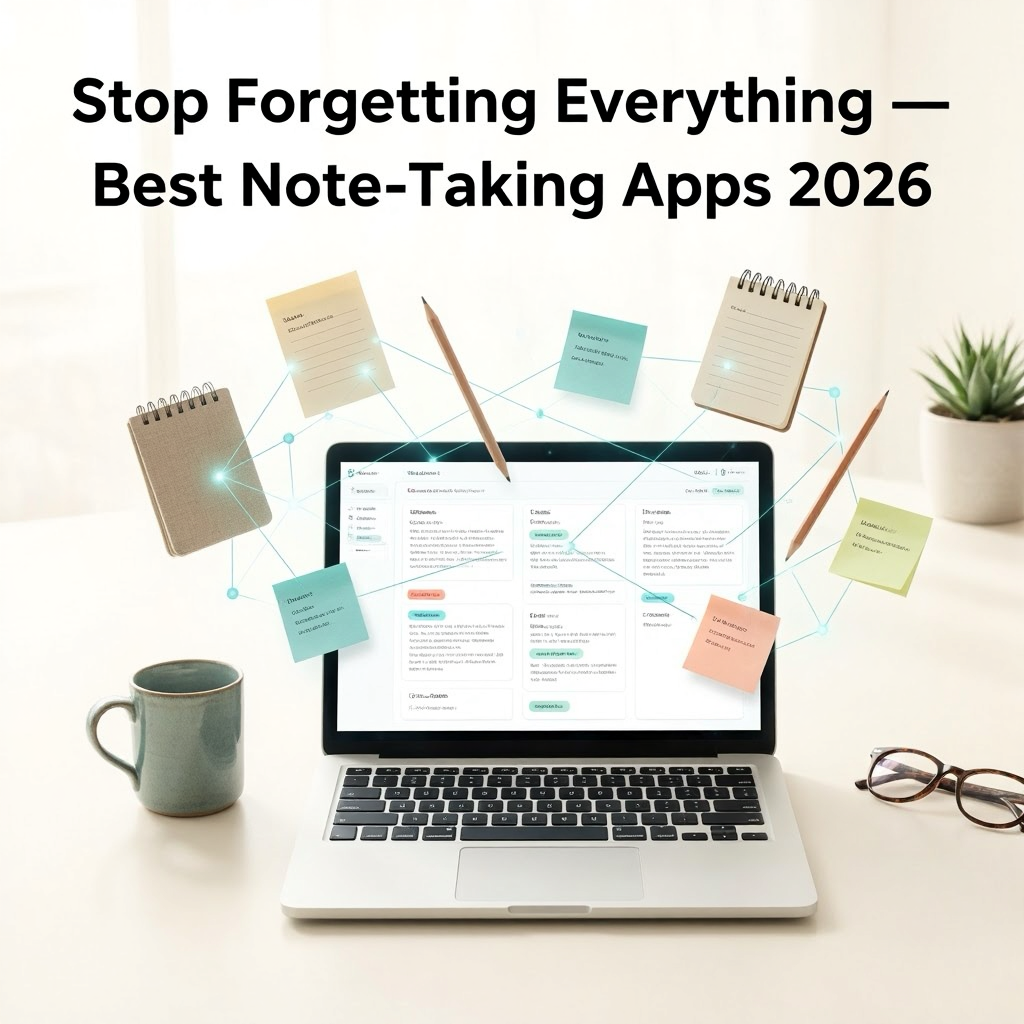 : Best Note-Taking Software in 2026:  You Forget Everything